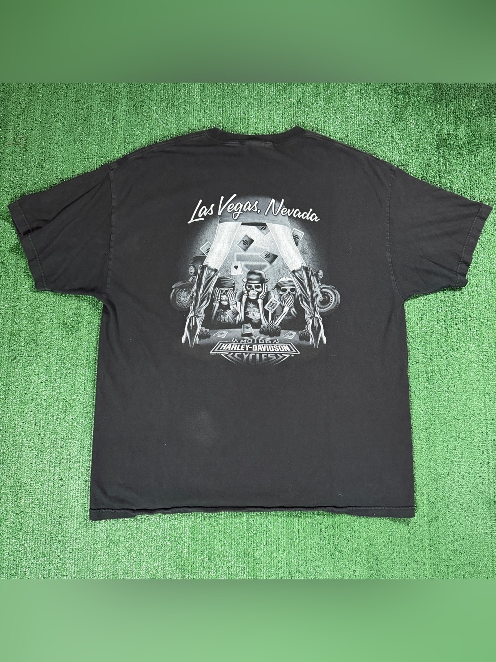 2016 Harley-Davidson Dice Graphic Las Vegas T-Shirt Black XXL